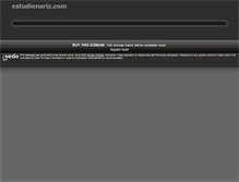 Tablet Screenshot of estudionariz.com